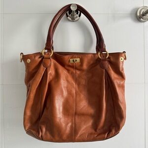 J Crew Brompton Bag in Cognac